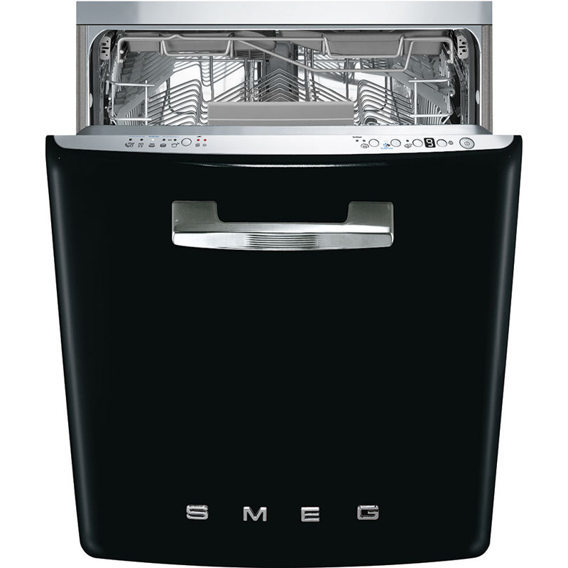 SMEG 50's Retro Style 24" 43 dBA Fully Integrated Dishwasher & Reviews